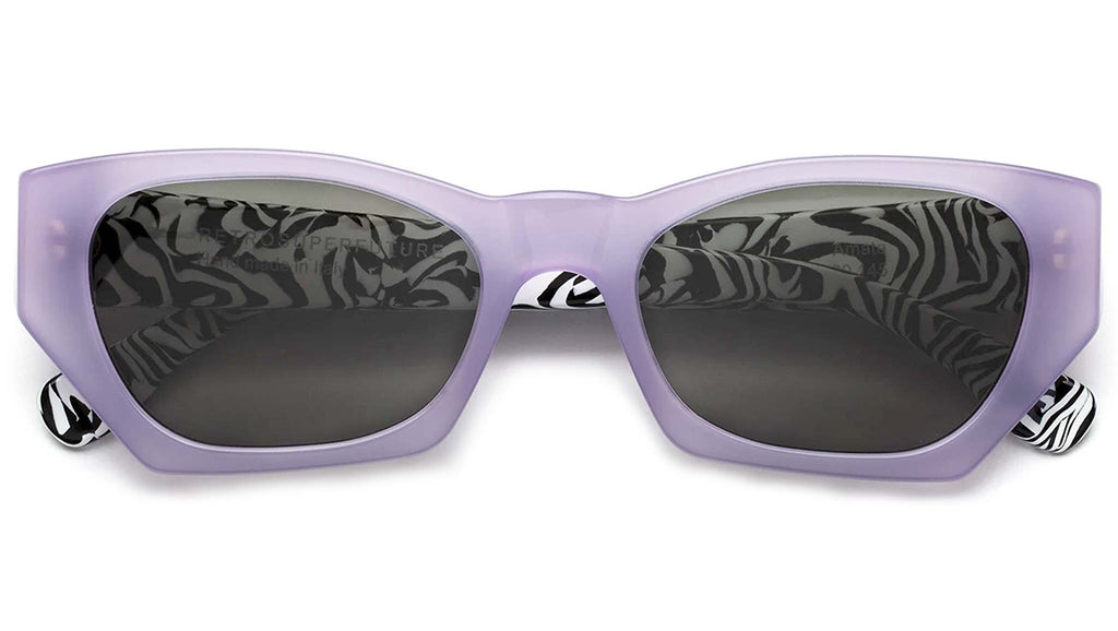 Occhiali RETROSUPERFUTURE Amata Crystal rose and b w pattern