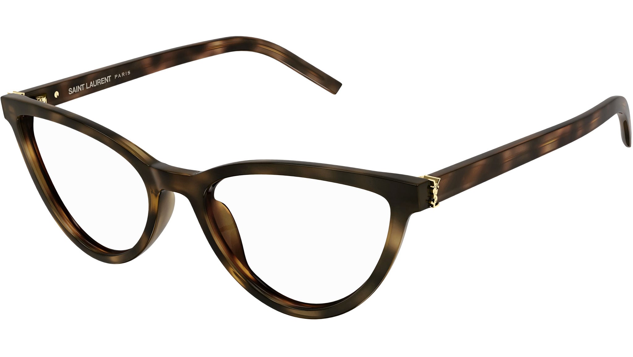 Occhiali da vista SAINT LAURENT SLM138 Shiny medium havana