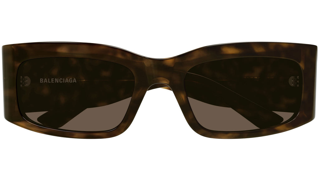 Occhiali da sole BALENCIAGA BB0328S Shiny dark havana