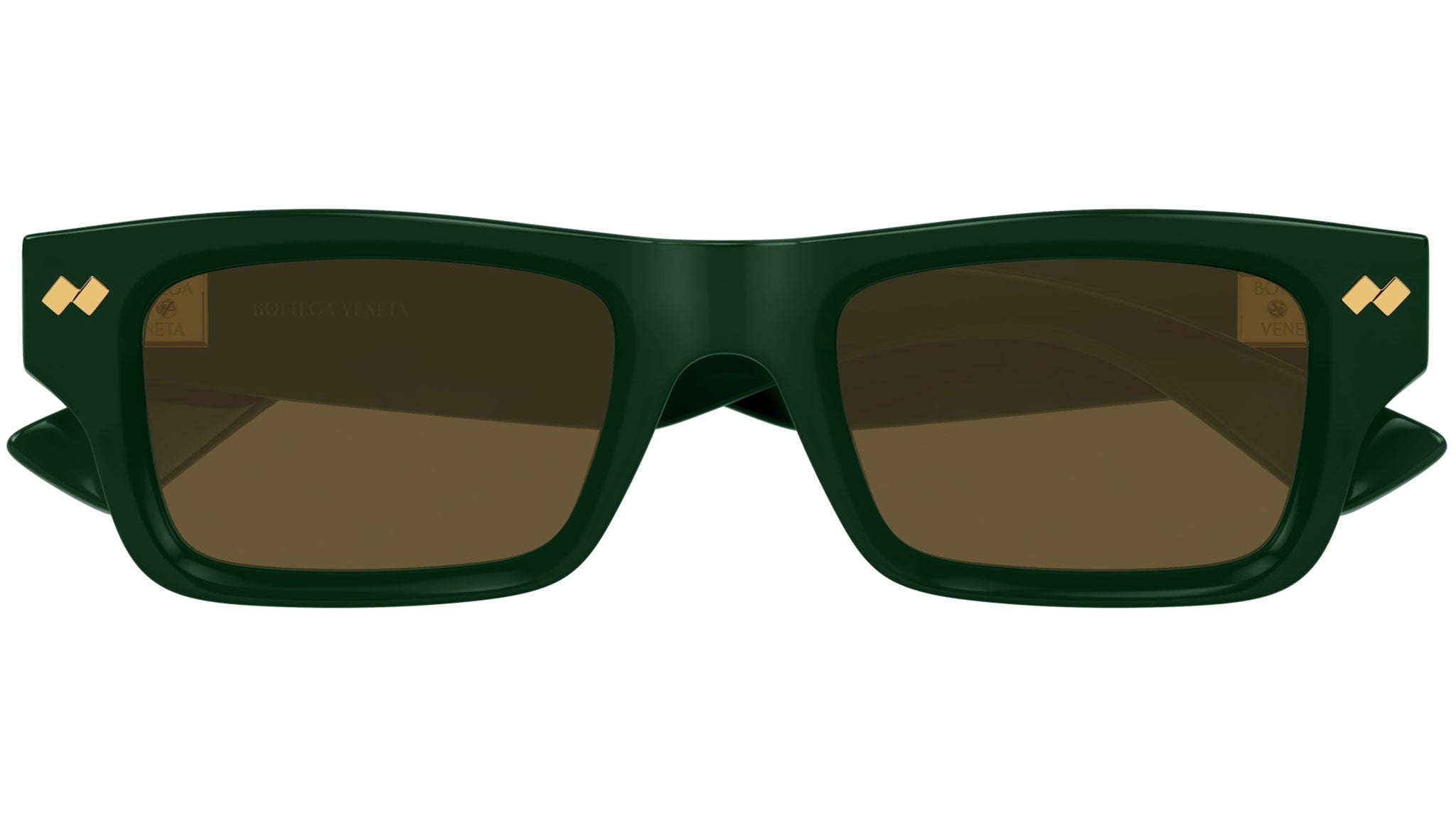 Occhiali da sole BOTTEGA VENETA BV1351S Shiny solid dark green