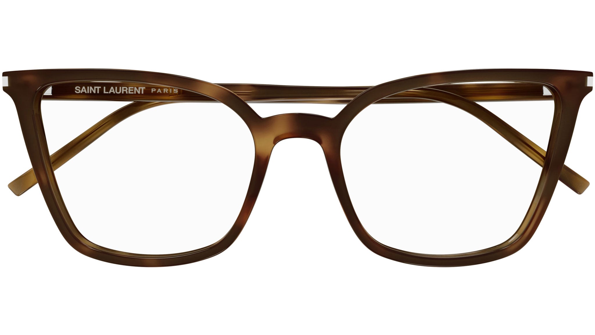 Occhiali da vista SAINT LAURENT SL669 Shiny medium havana