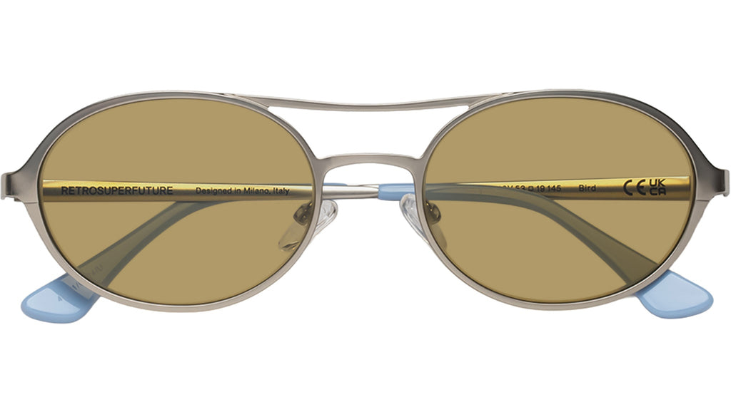 Occhiali da sole RETROSUPERFUTURE Bird Silver