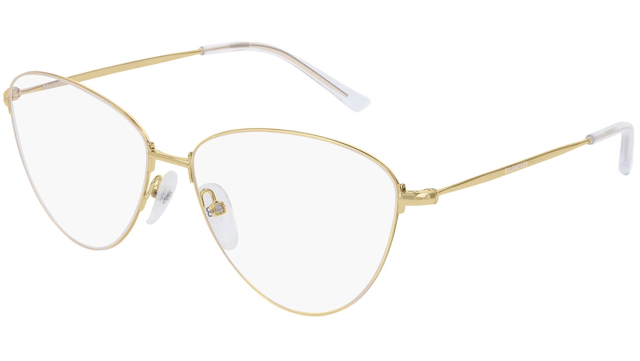 Occhiali da vista BALENCIAGA BB0034O Shiny endura gold