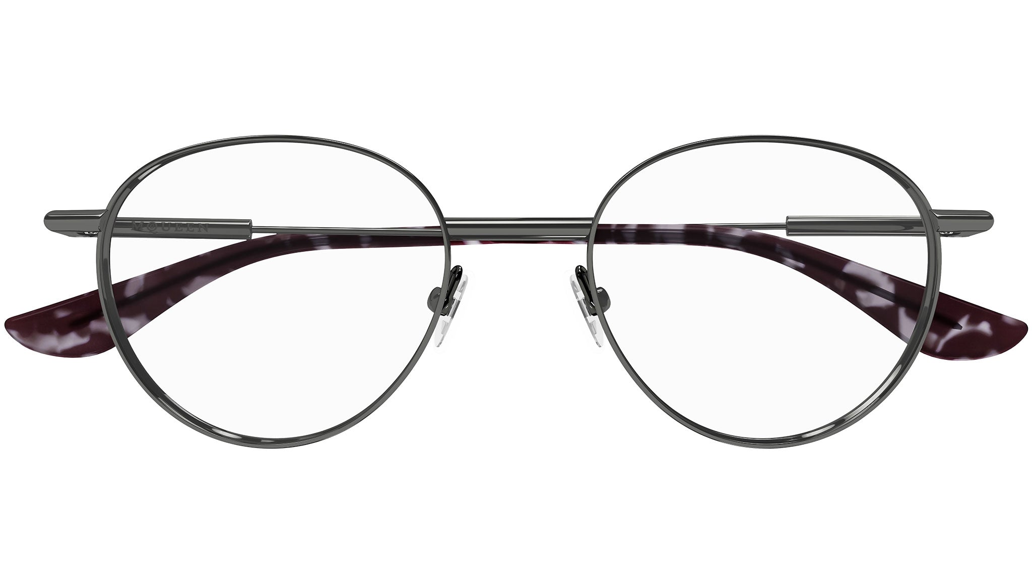 Occhiali da vista ALEXANDER MCQUEEN AM0502O Shiny dark ruthenium