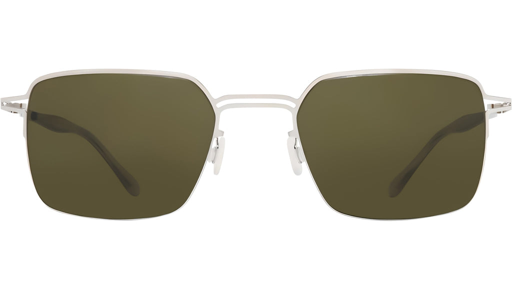 Occhiali da sole MYKITA ALCOTT Shiny silver