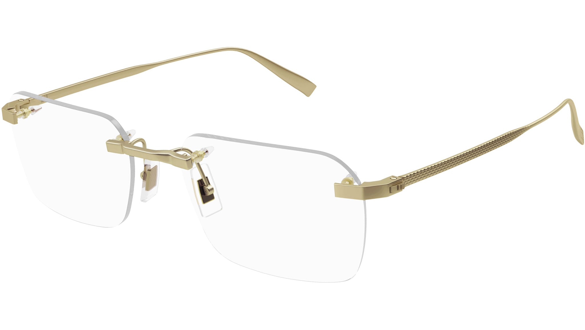 Occhiali da vista DUNHILL DU0061O Semimatte light gold