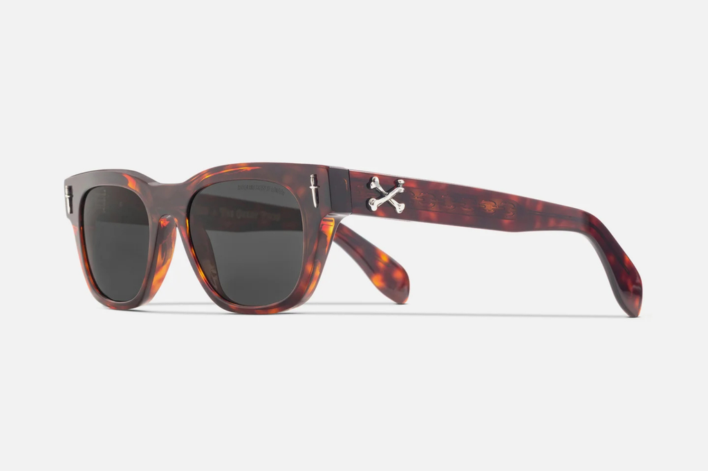 Occhiali da sole Cutler And Gross The Great Frog Crossbones Tiger Eye Havana