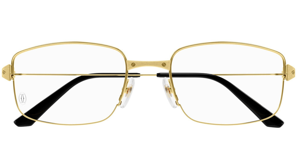 Occhiali da vista CARTIER CT0406O Smooth golden finish