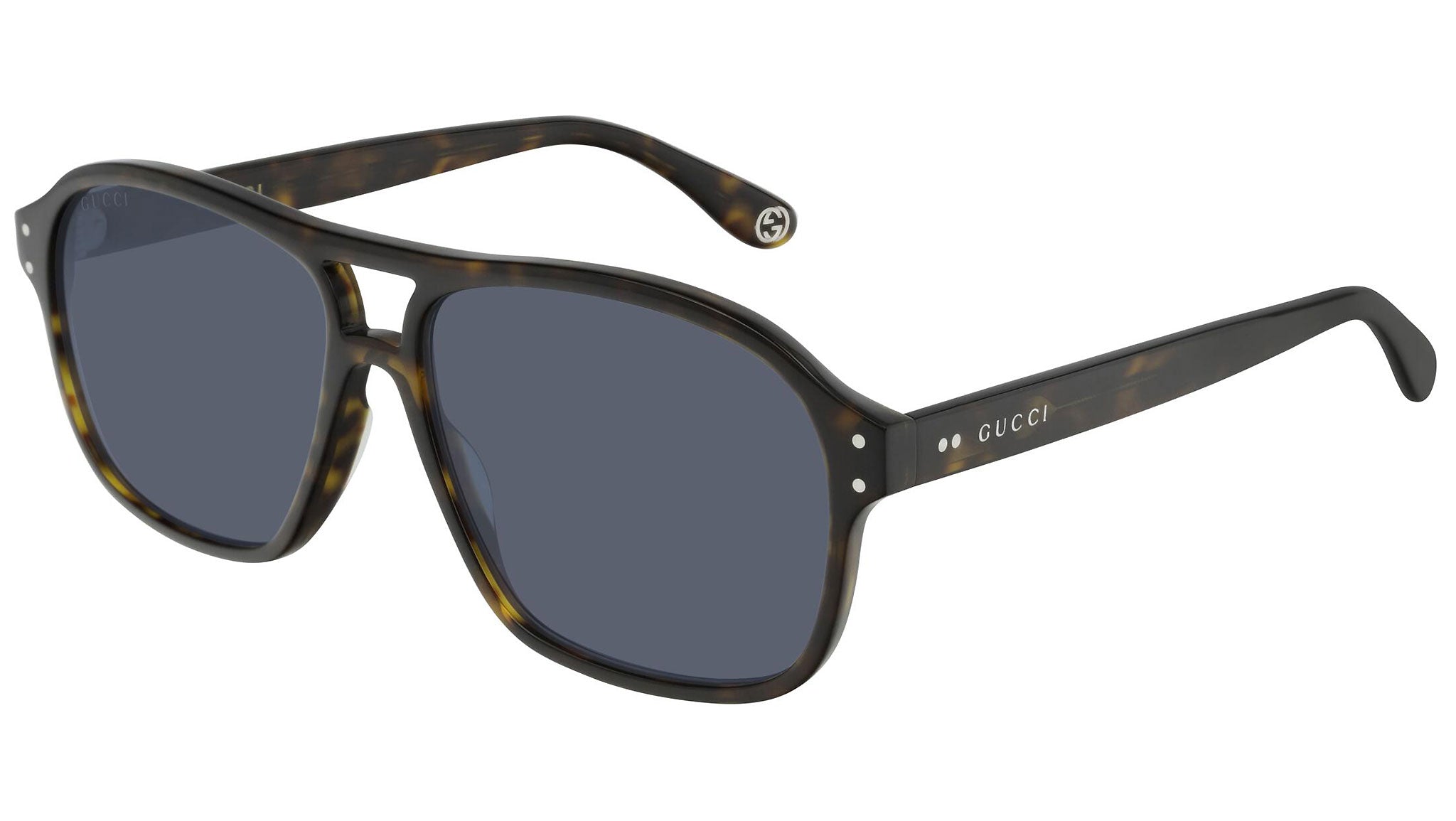 Occhiali da sole GUCCI GG0475S Shiny dark havana