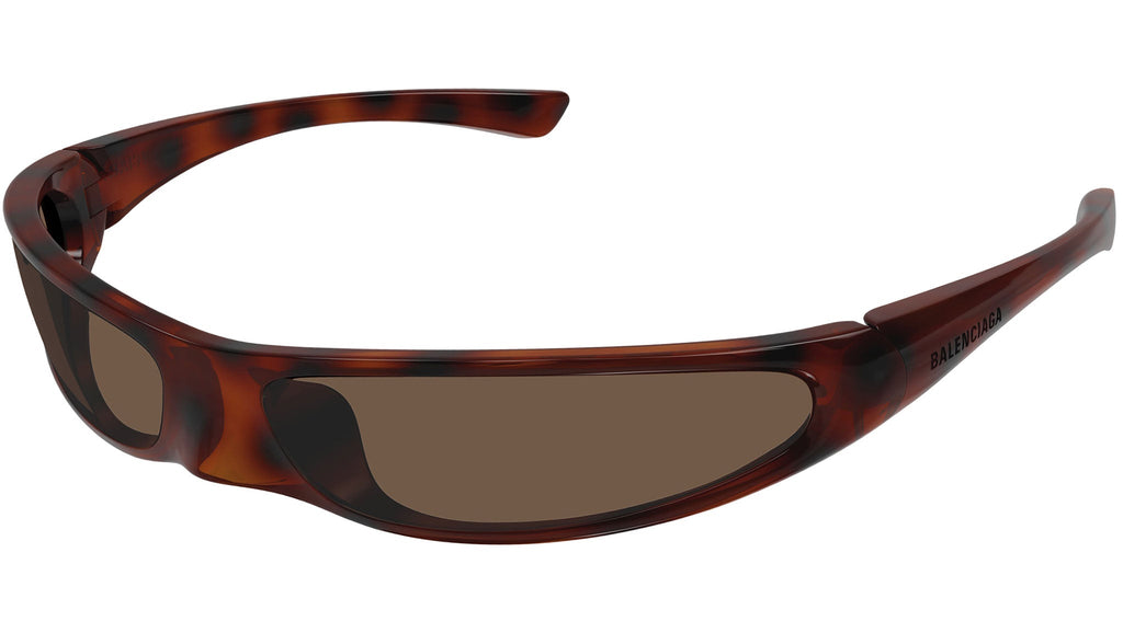 Occhiali da sole BALENCIAGA BB0383S Shiny reddish havana