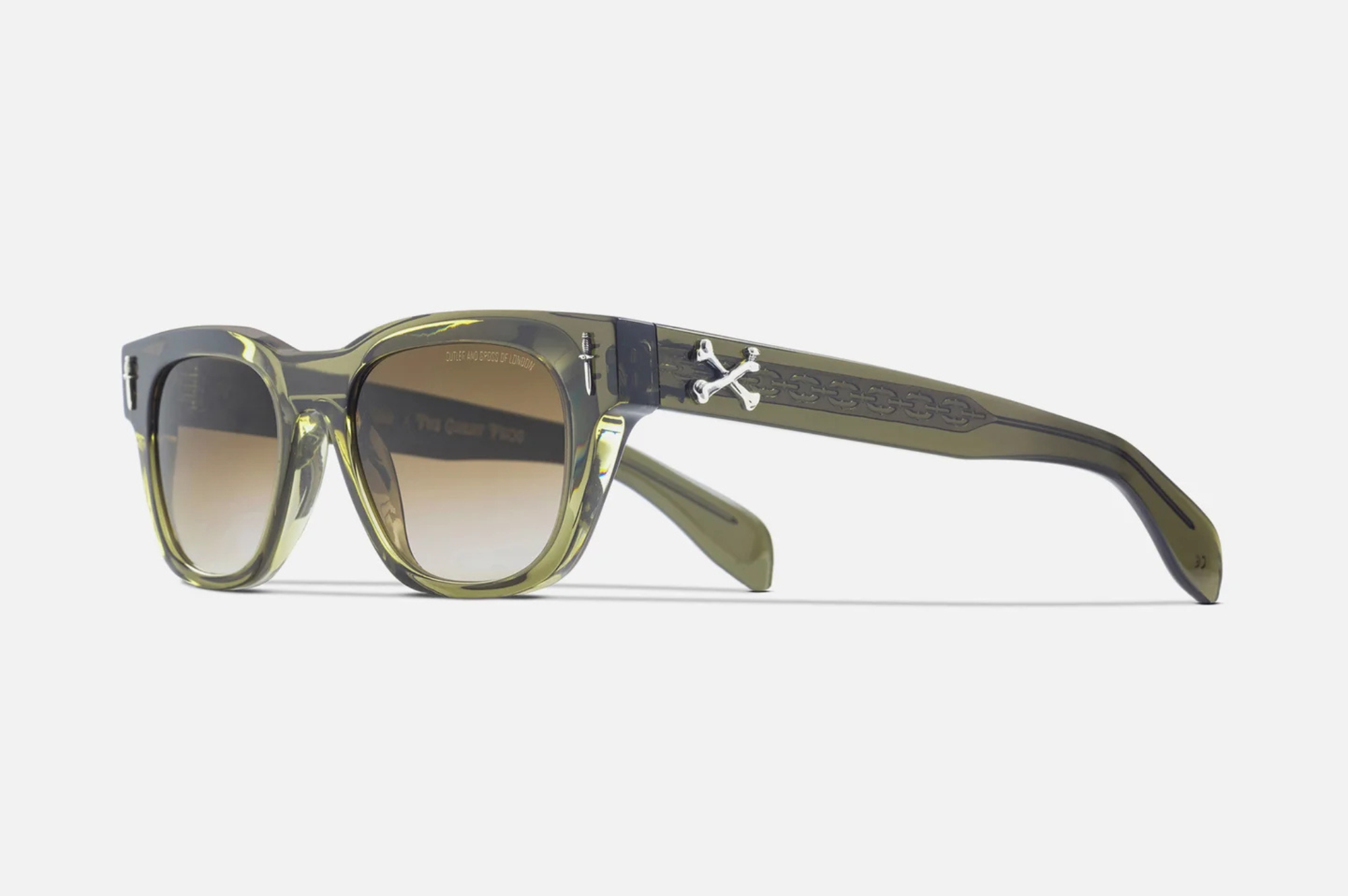 Occhiali da sole Cutler And Gross The Great Frog Crossbones Olive