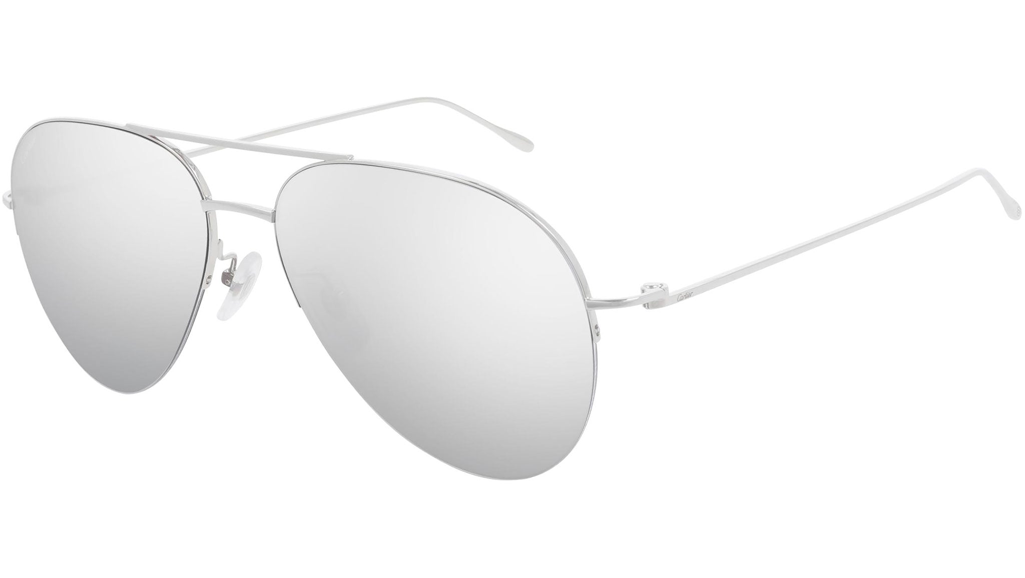 Occhiali da sole CARTIER CT0237S White solid gold