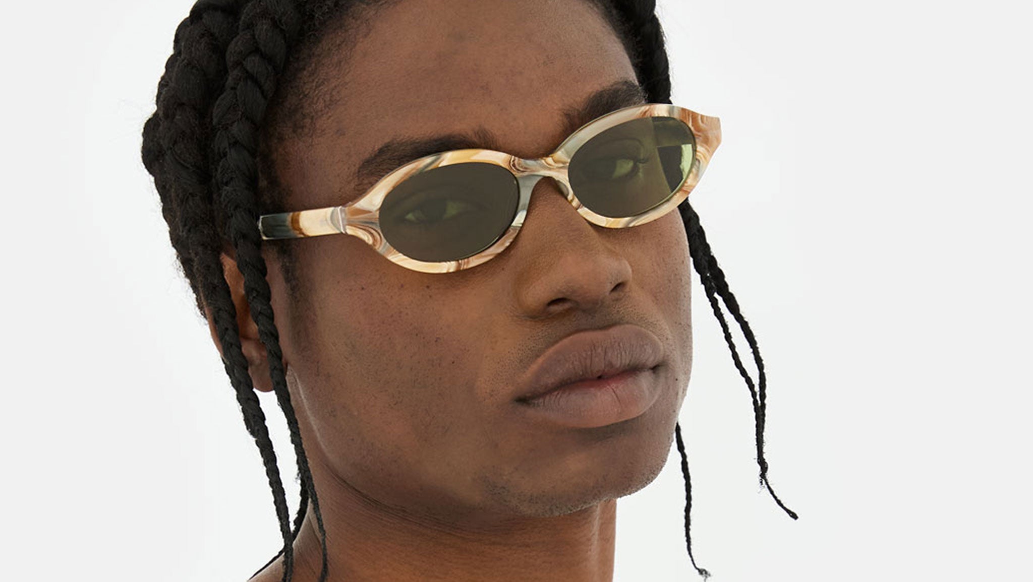 Occhiali da sole RETROSUPERFUTURE Parola Beige