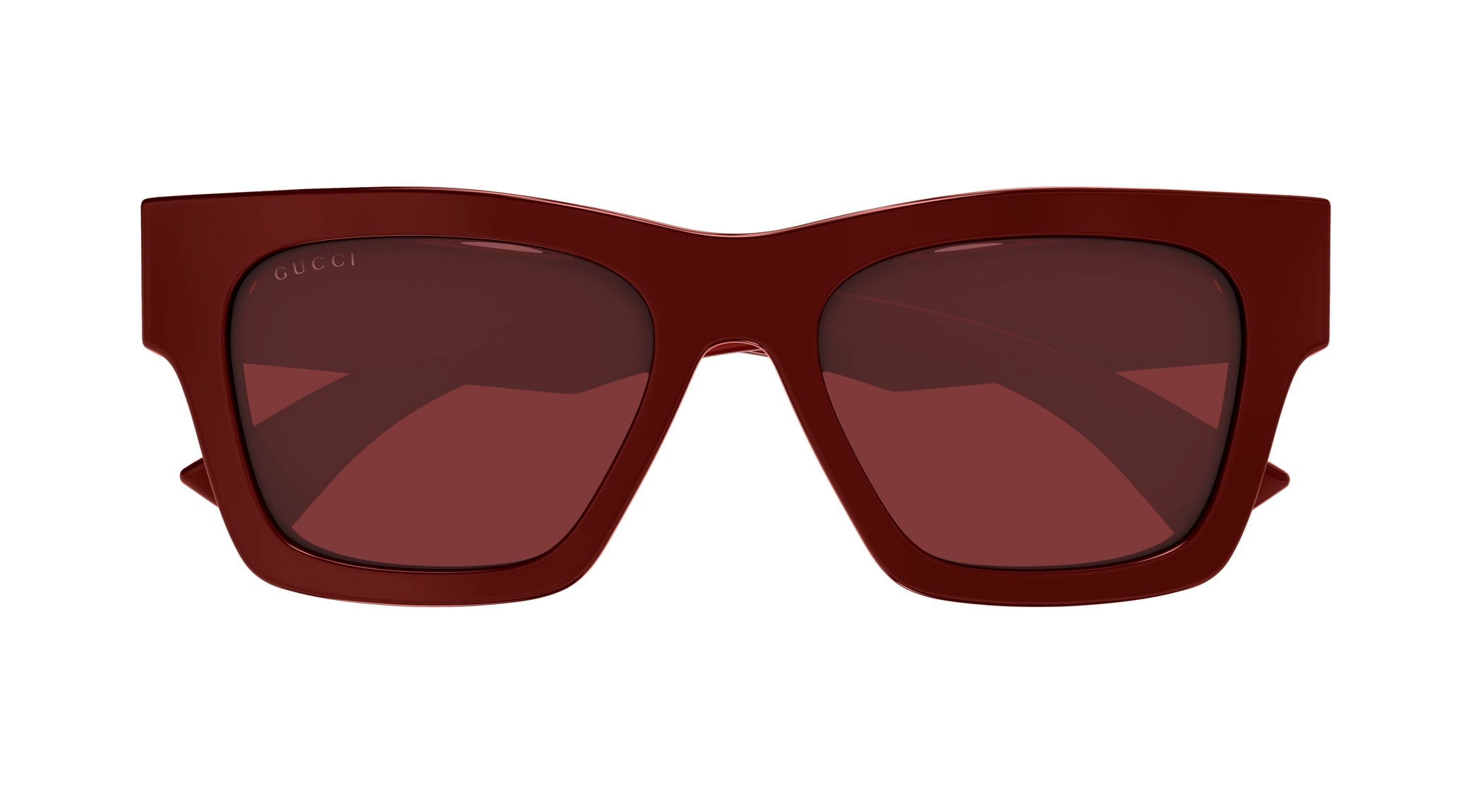 Occhiali da sole GUCCI GG1835S Shiny solid burgundy
