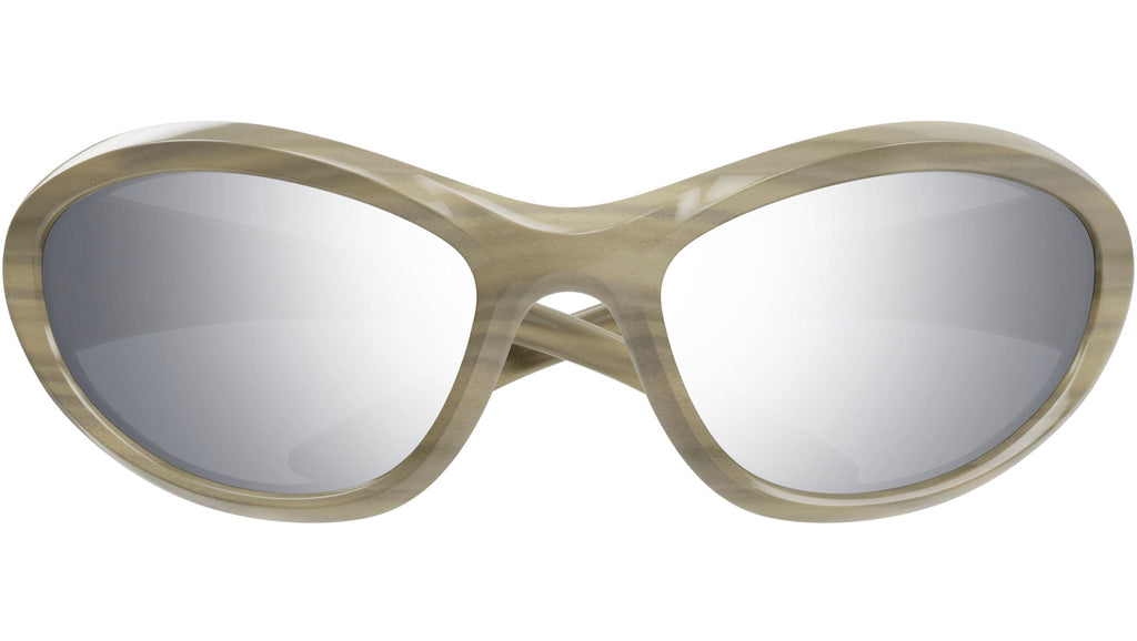 Occhiali da sole BALENCIAGA BB0384S Shiny varnished solid ivory horn