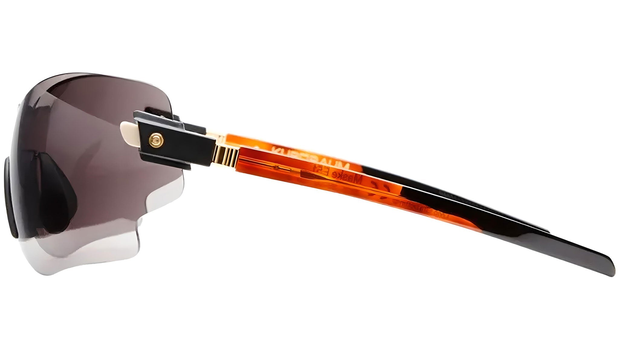 Occhiali da sole KUBORAUM E51 Havan red black shine