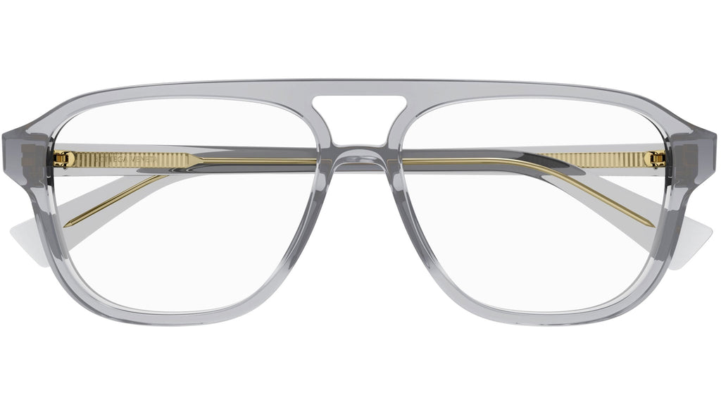Occhiali da vista BOTTEGA VENETA BV1294O Shiny transparent light grey