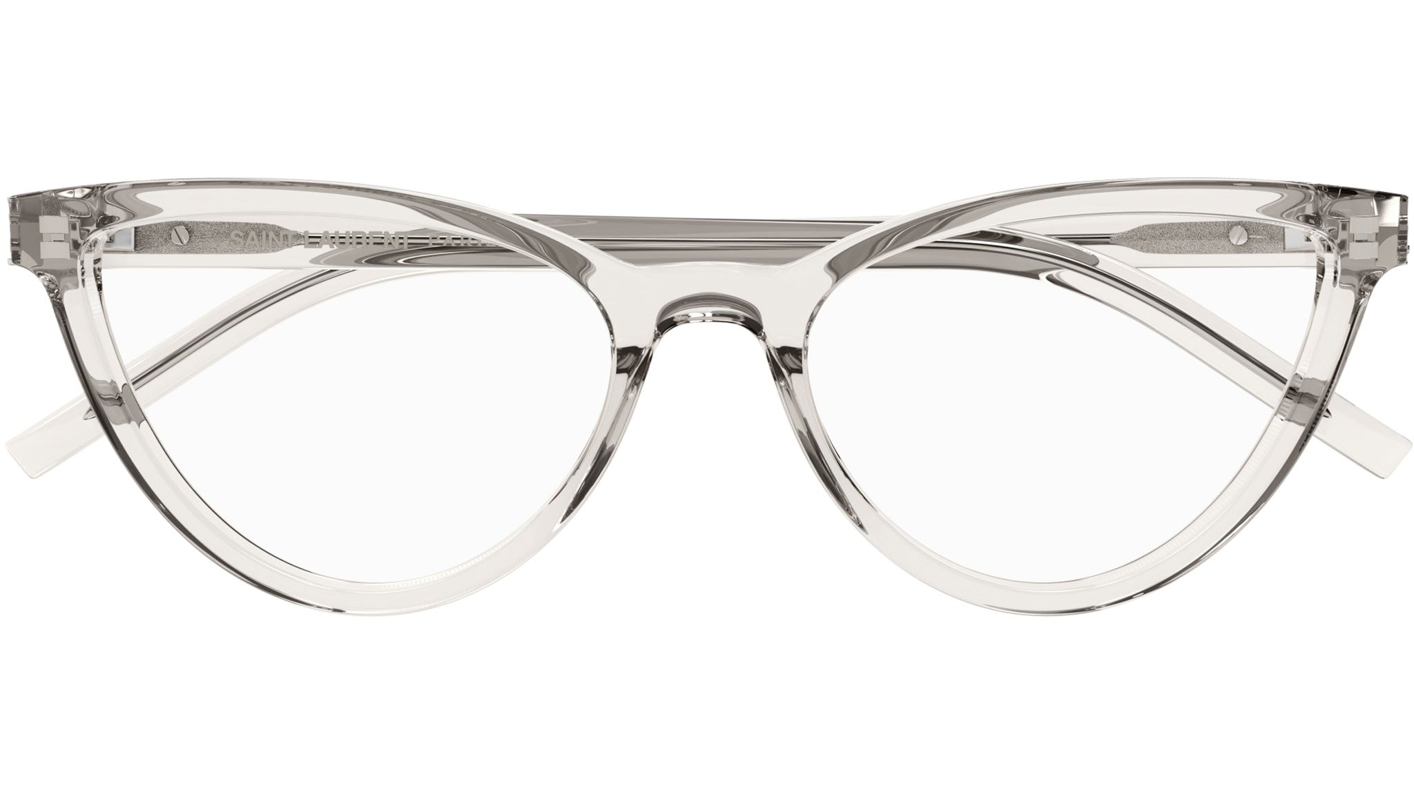 Occhiali da vista SAINT LAURENT SLM138 Shiny transparent cream