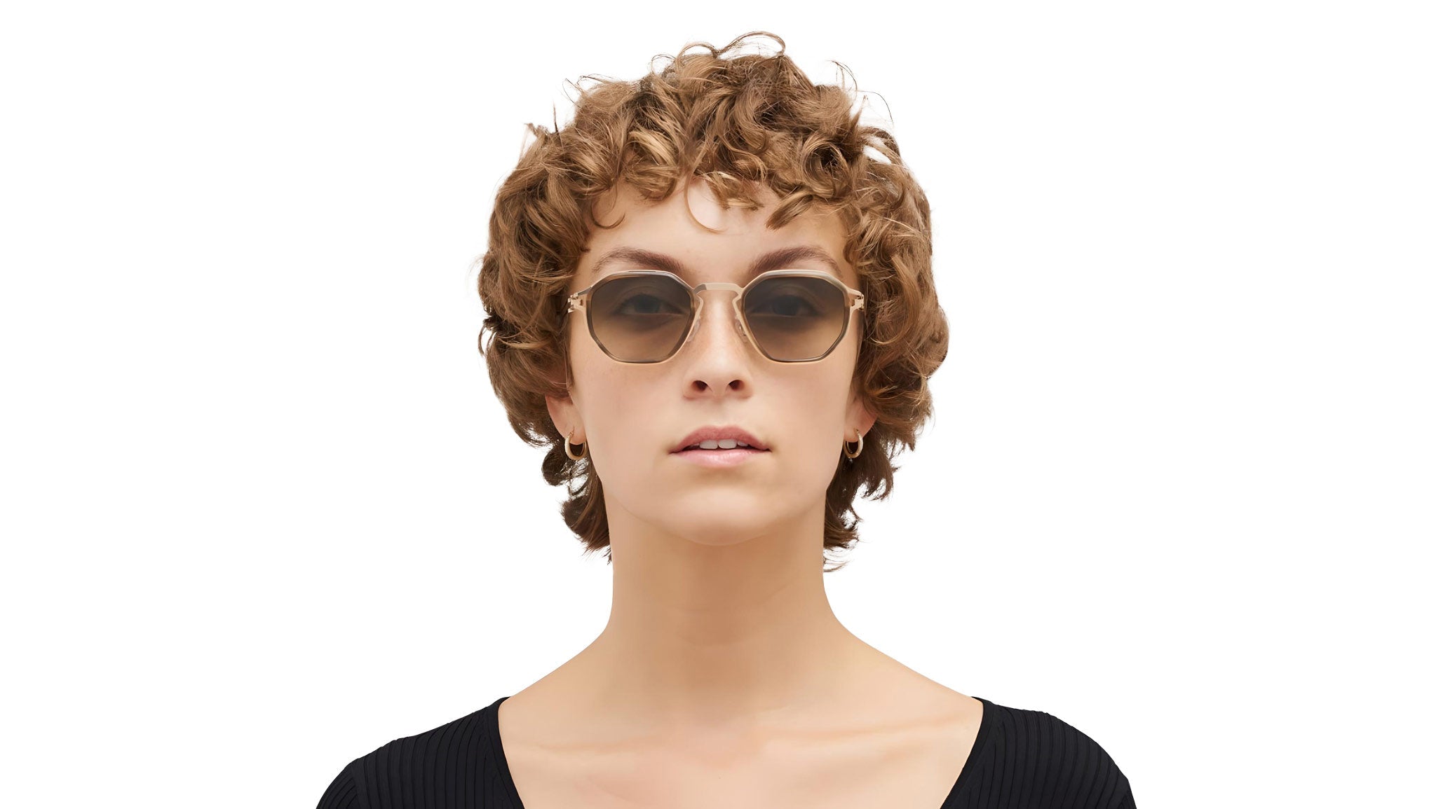 Occhiali da sole MYKITA GIA Champagne gold galapagos