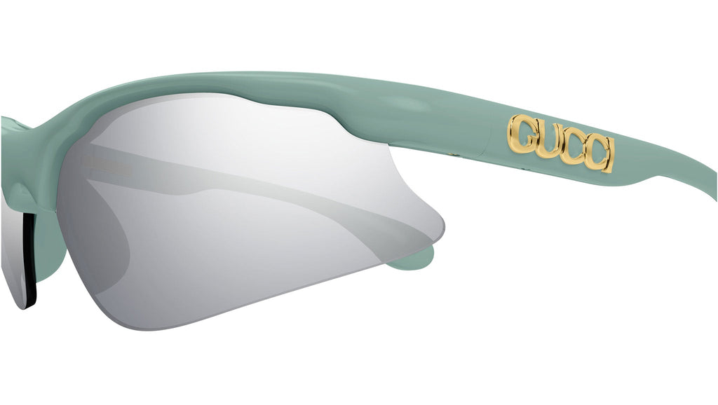 Occhiali da sole GUCCI GG1774S Shiny solid mineral green