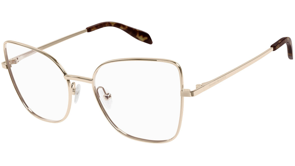 Occhiali da vista ALEXANDER MCQUEEN AM0416O Shiny rose gold