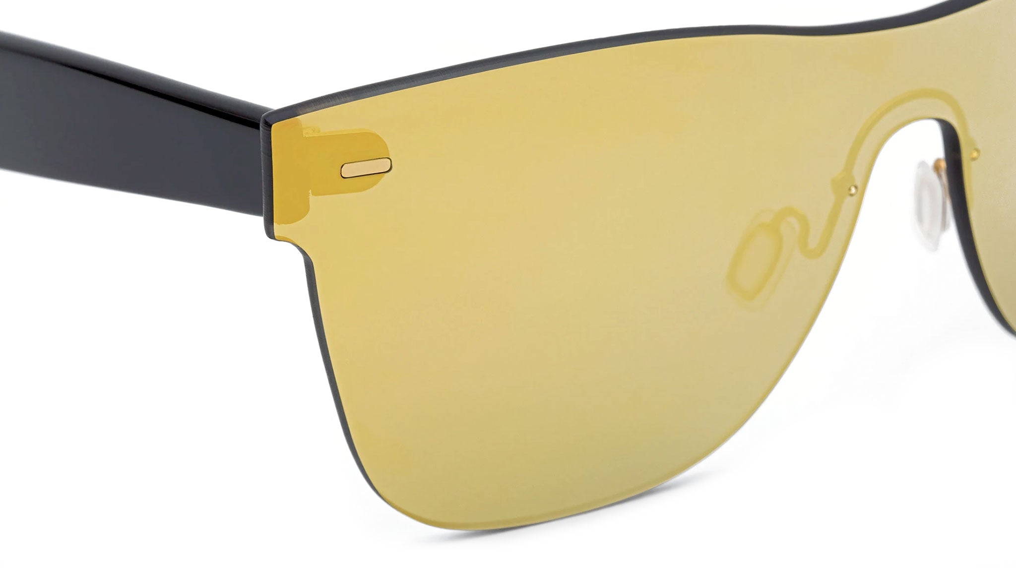 Occhiali RETROSUPERFUTURE Screen Gold and black