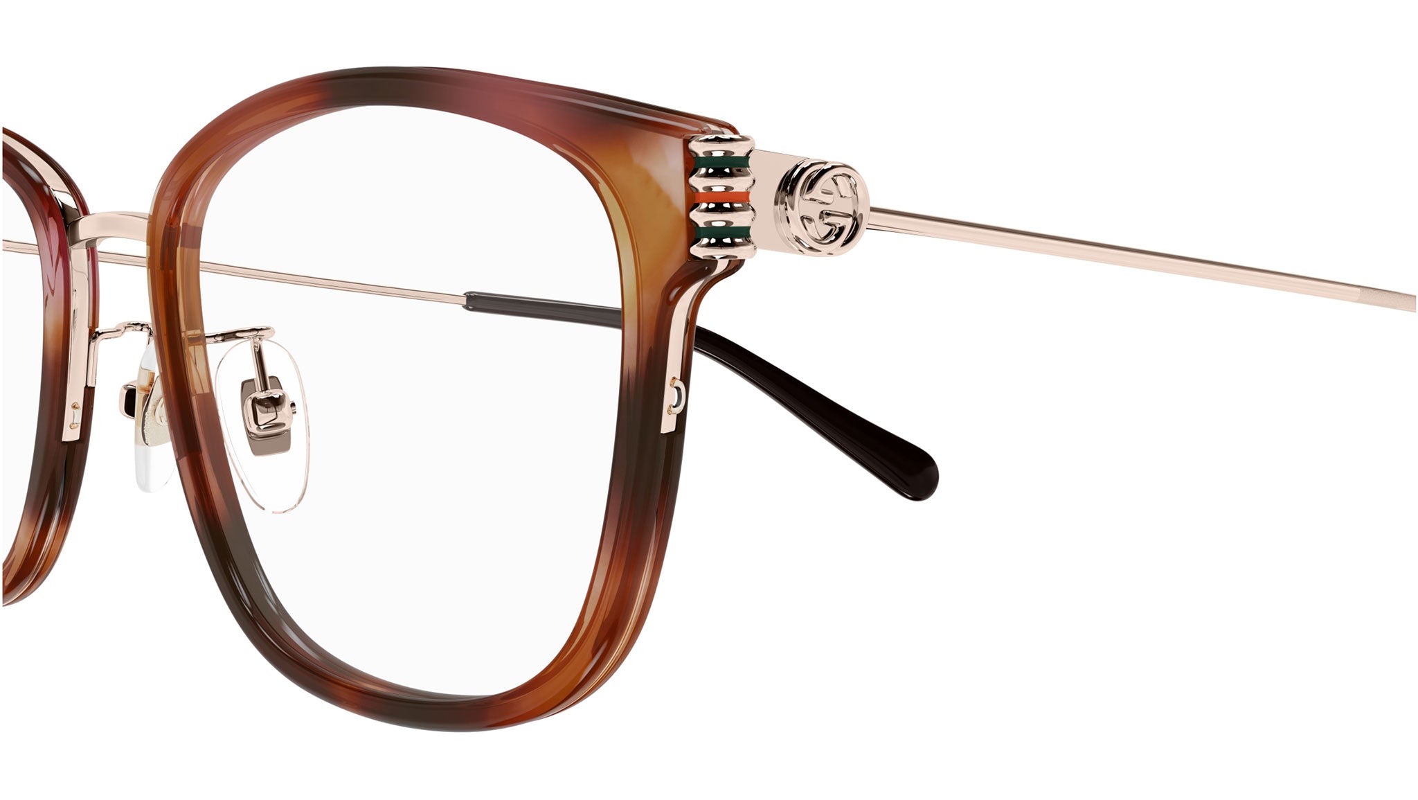 Occhiali da vista GUCCI GG1886OA Shiny vintage brown havana