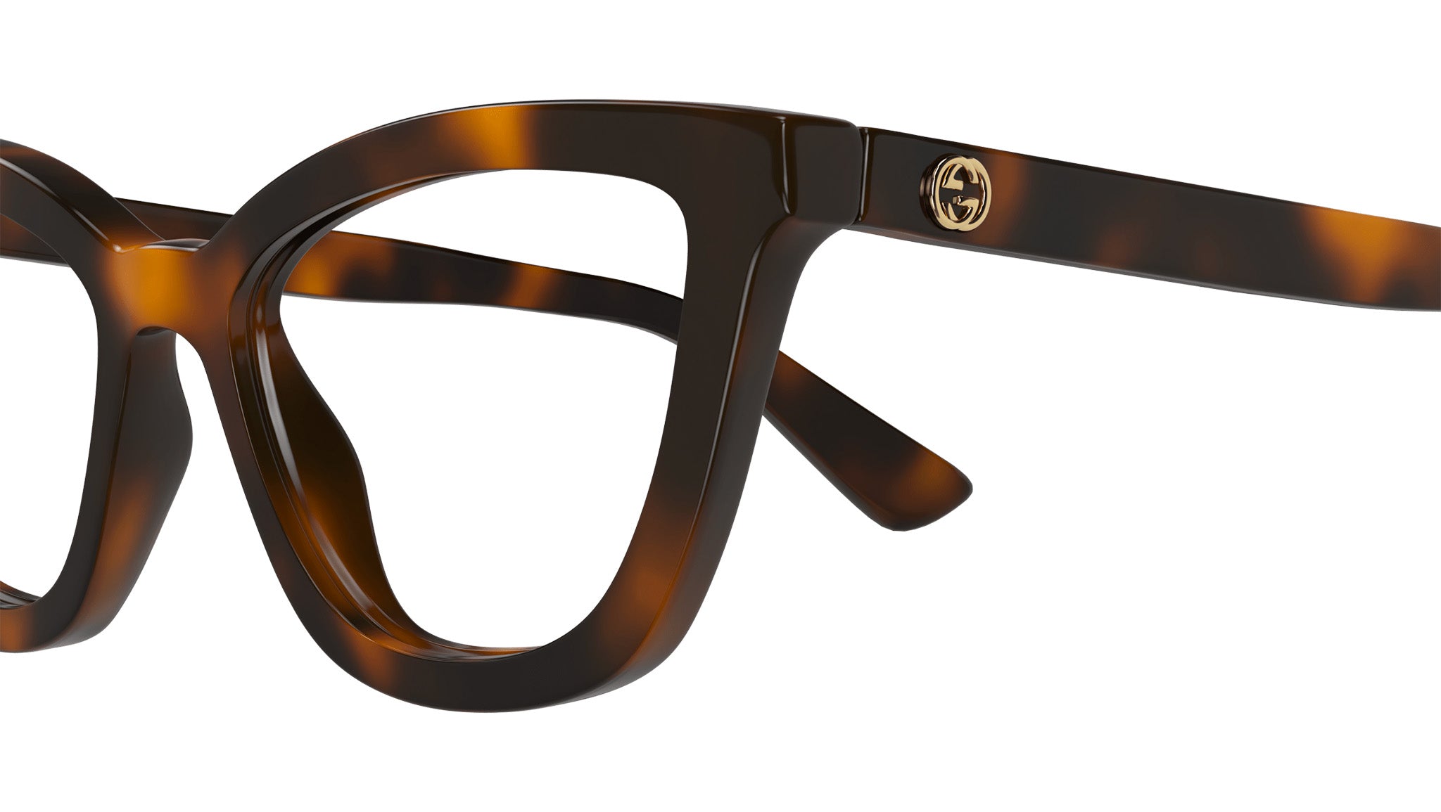 Occhiali da vista GUCCI GG1686O Shiny medium havana
