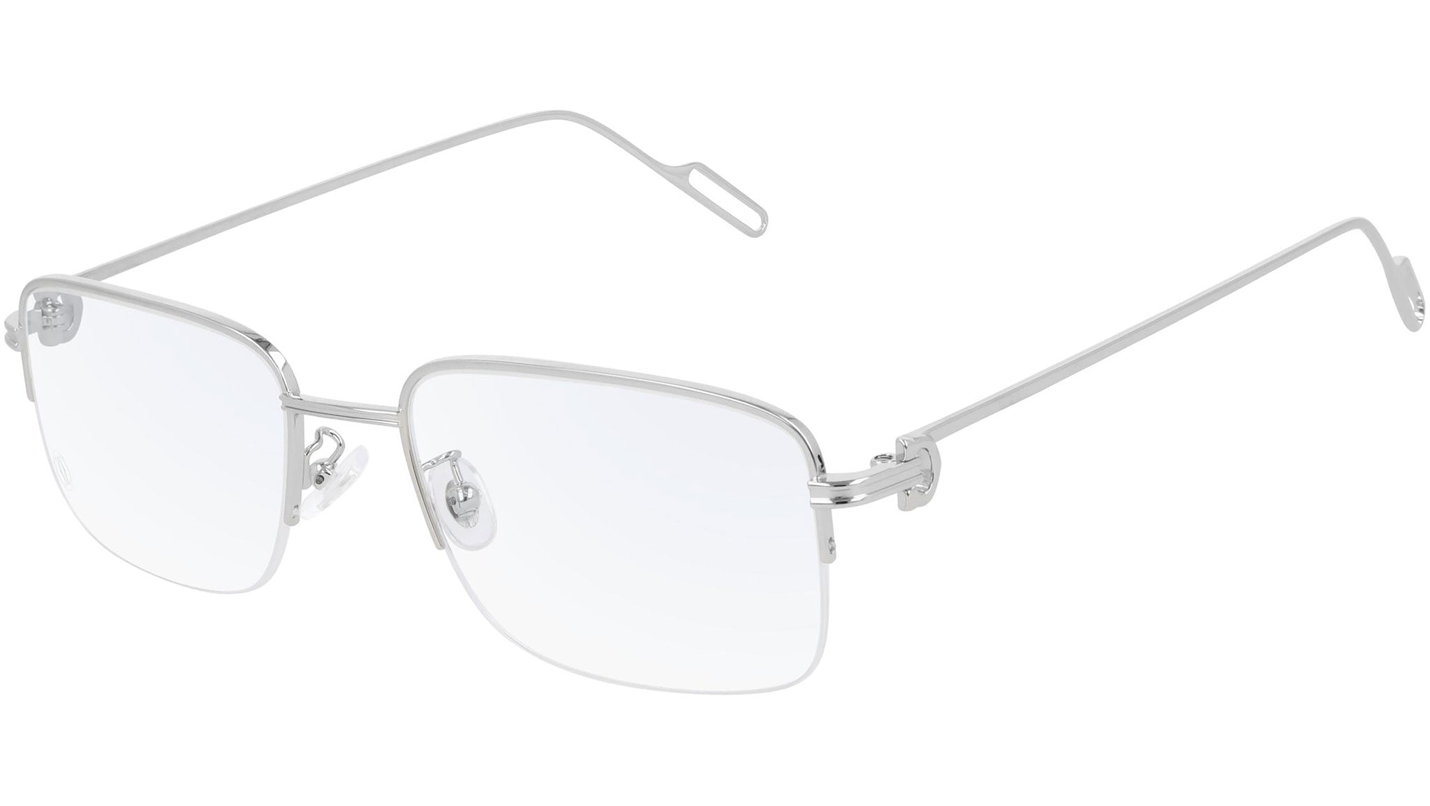 Occhiali da vista CARTIER CT0218OA Smooth platinum