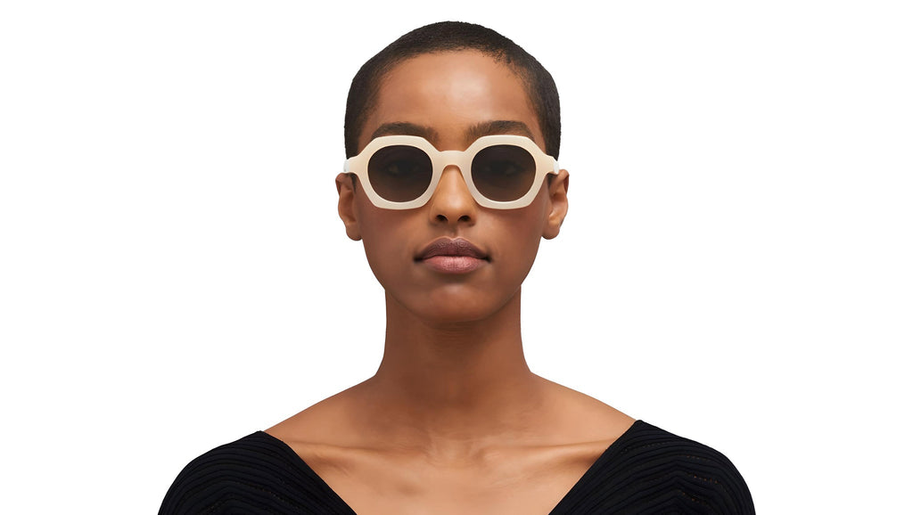 Occhiali da sole MYKITA TESHI Blonde shiny silver
