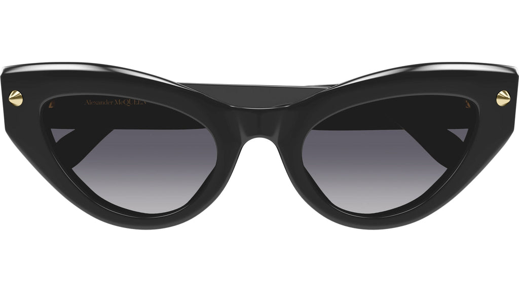 Occhiali da sole ALEXANDER MCQUEEN AM0407S Shiny solid black