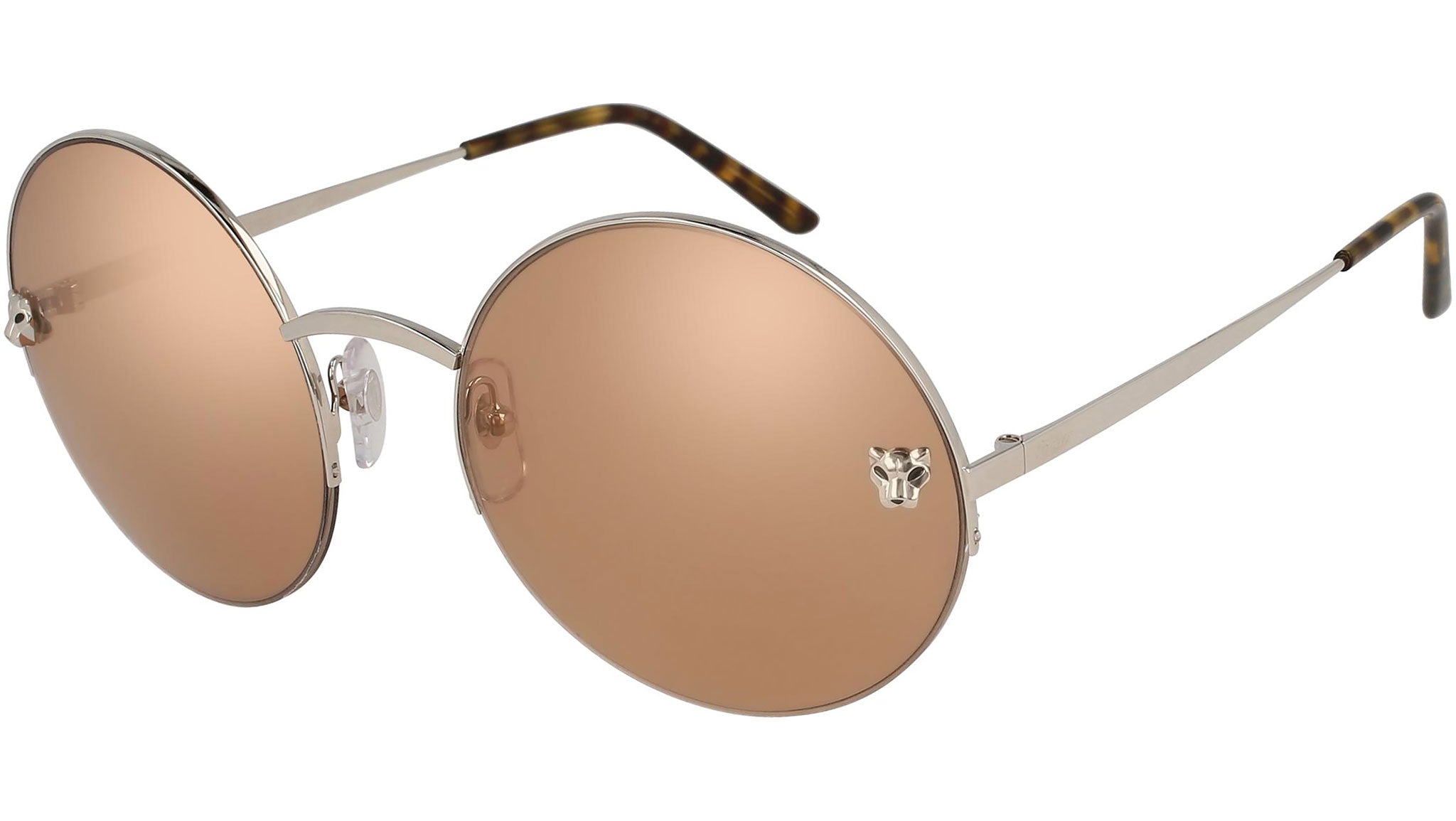 Occhiali da sole CARTIER CT0022S Shiny platine