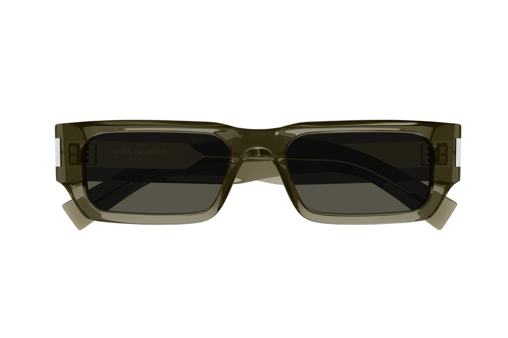 Occhiali da sole SAINT LAURENT SL660 Shiny medium havana