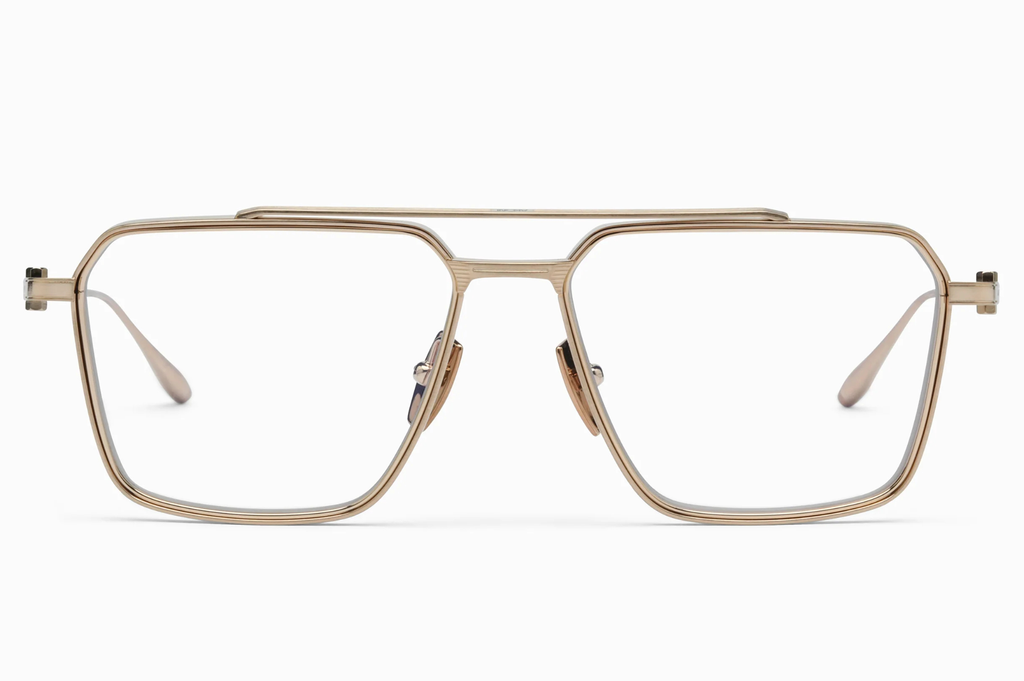 Occhiali da vista AKONI TELESTO Brushed White Gold