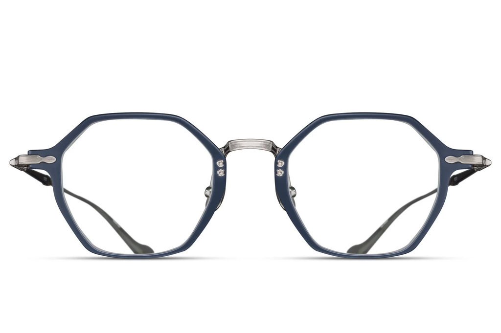 Occhiali da vista MATSUDA M3133 Antique Silver - Matte Navy
