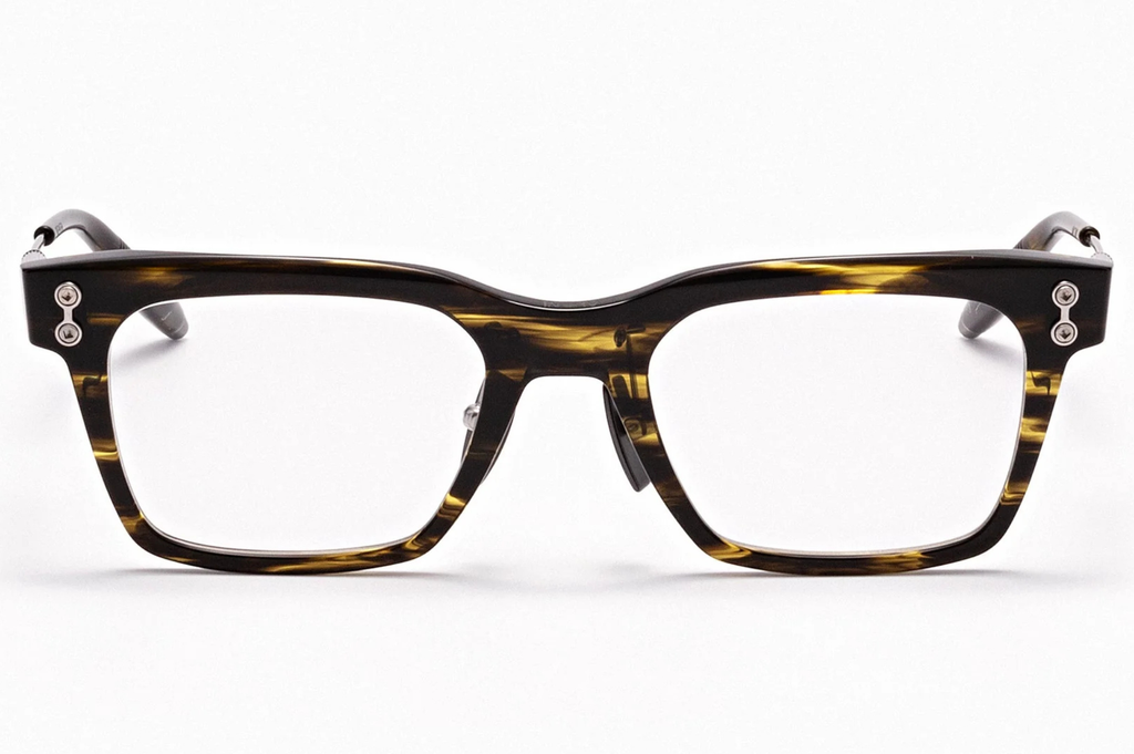 Occhiali da vista AKONI KEPLER ALTERNATIVE FIT Brushed White Gold