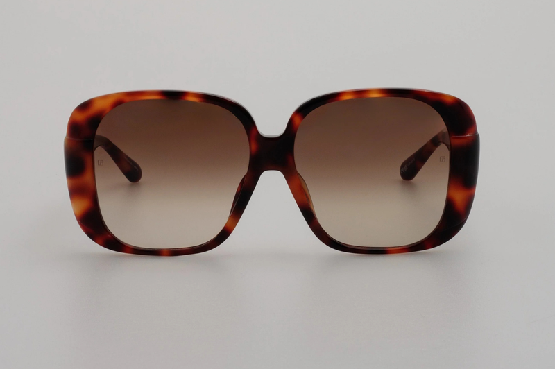 Occhiali da sole LINDA FARROW MIMA Tortoiseshell