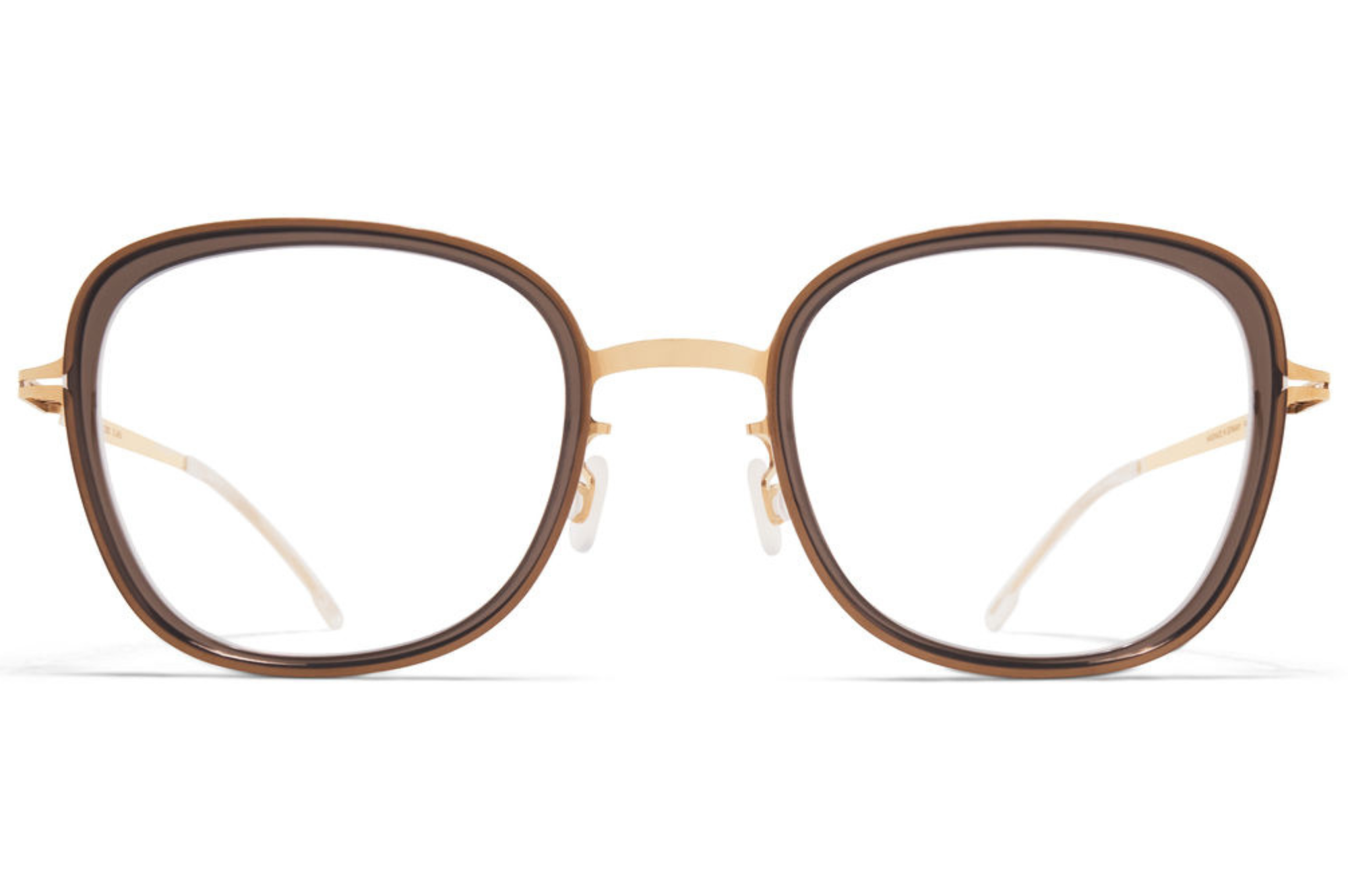 Occhiali da vista MYKITA ALIN A83-Champagne Gold Clear Ash