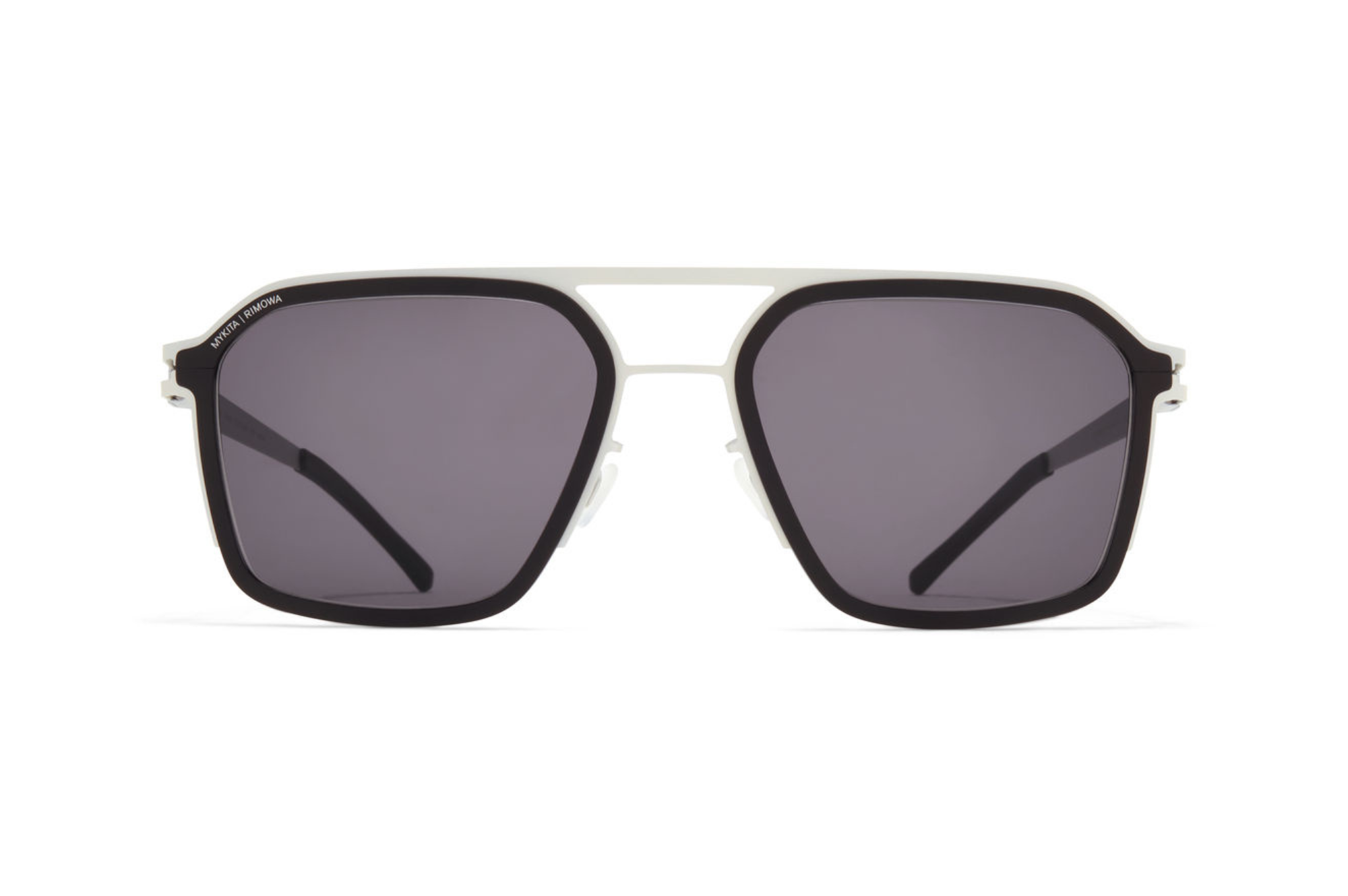 occhiali da sole MYKITA RIMOWA MR003 AL1 White Silver Black