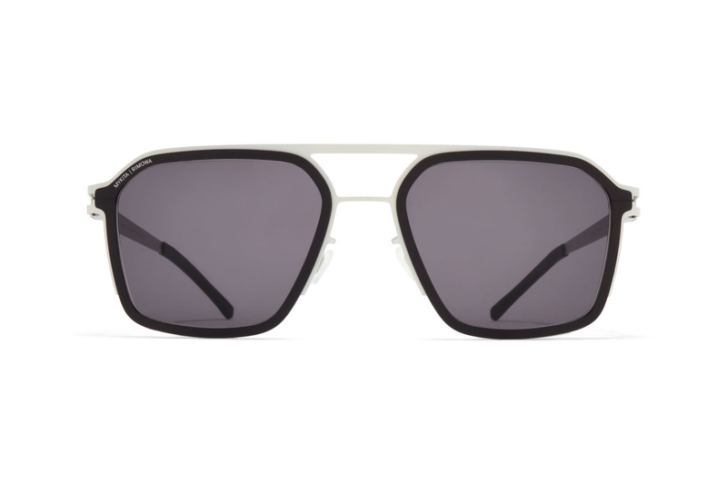 occhiali da sole MYKITA RIMOWA MR003 AL1 White Silver Black