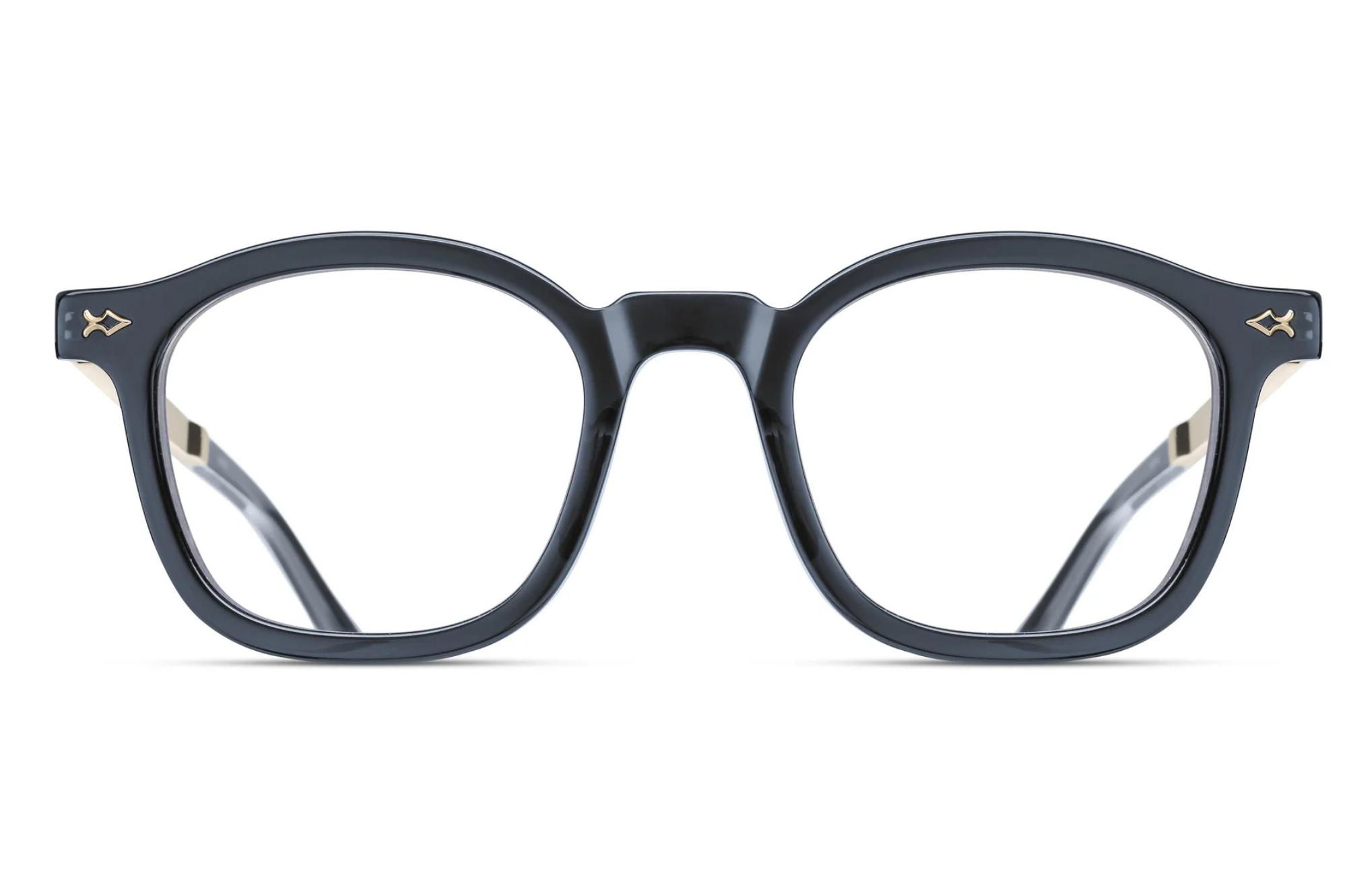 Occhiali da vista MATSUDA M2068 DARK NAVY CRYSTAL - BRUSHED GOLD