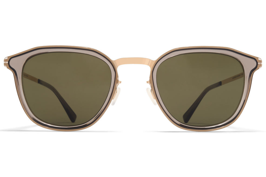 Occhiali da sole MYKITA PAVI A83-Champagne Gold Clear Ash