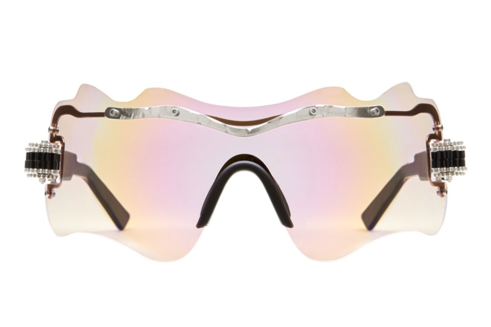 Occhiali da sole KUBORAUM E16 Silver Black Matt