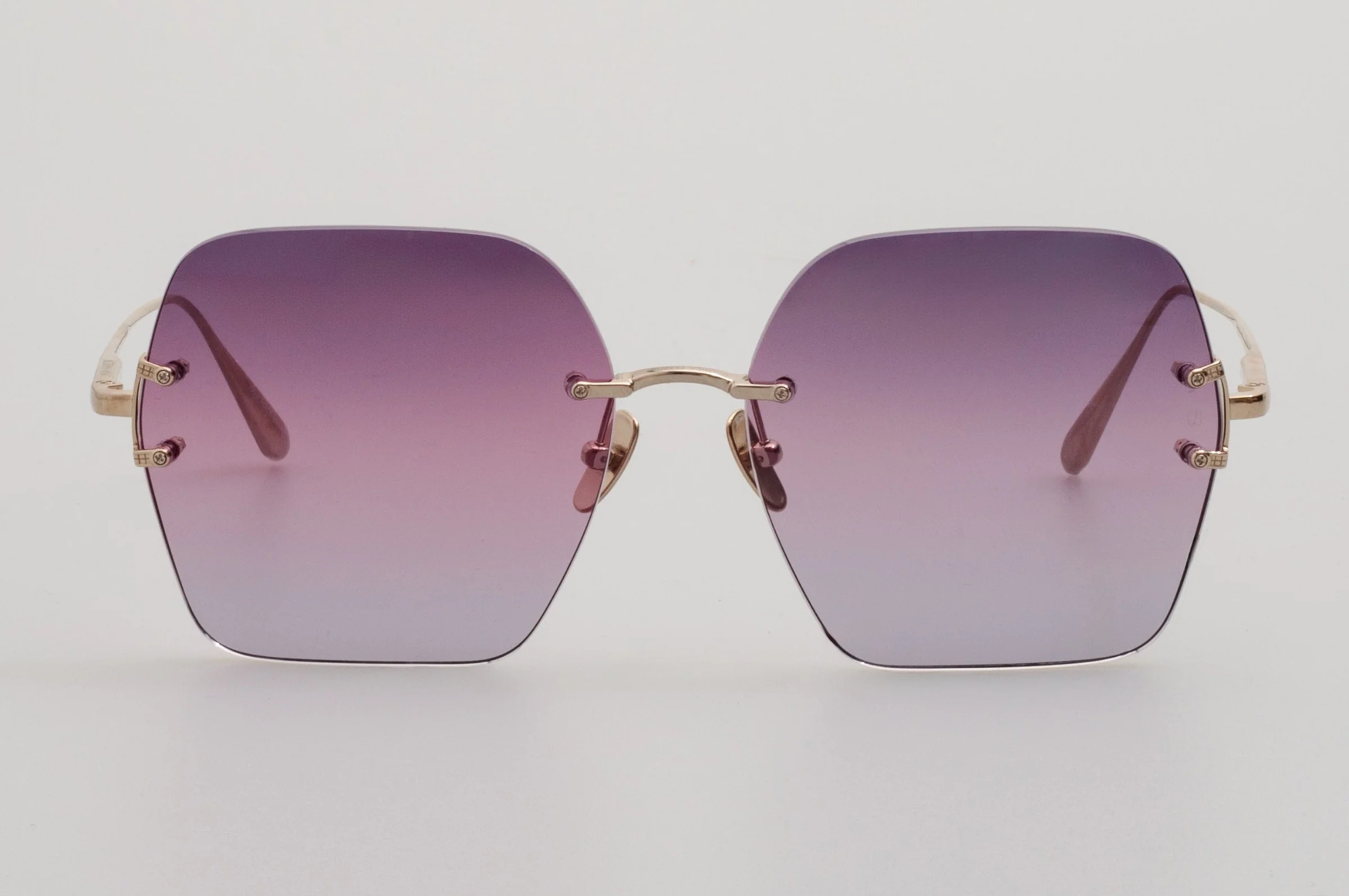 Occhiali da sole LINDA FARROW CARINA Light Gold