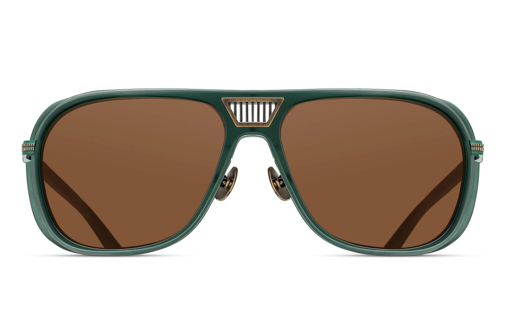 Occhiali da sole MATSUDA M3023-V2 58 Matte Bottle Green