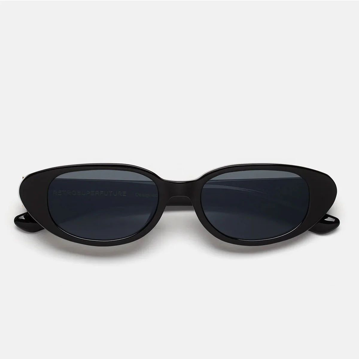 RetroSuperFuture Occhiali da Sole I66M QQ7 Vega Azure Nero/Azzurro Unisex