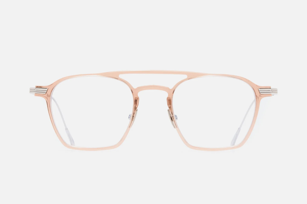 Occhiali da vista Cutler And Gross 0009 Peach on 18K Rhodium