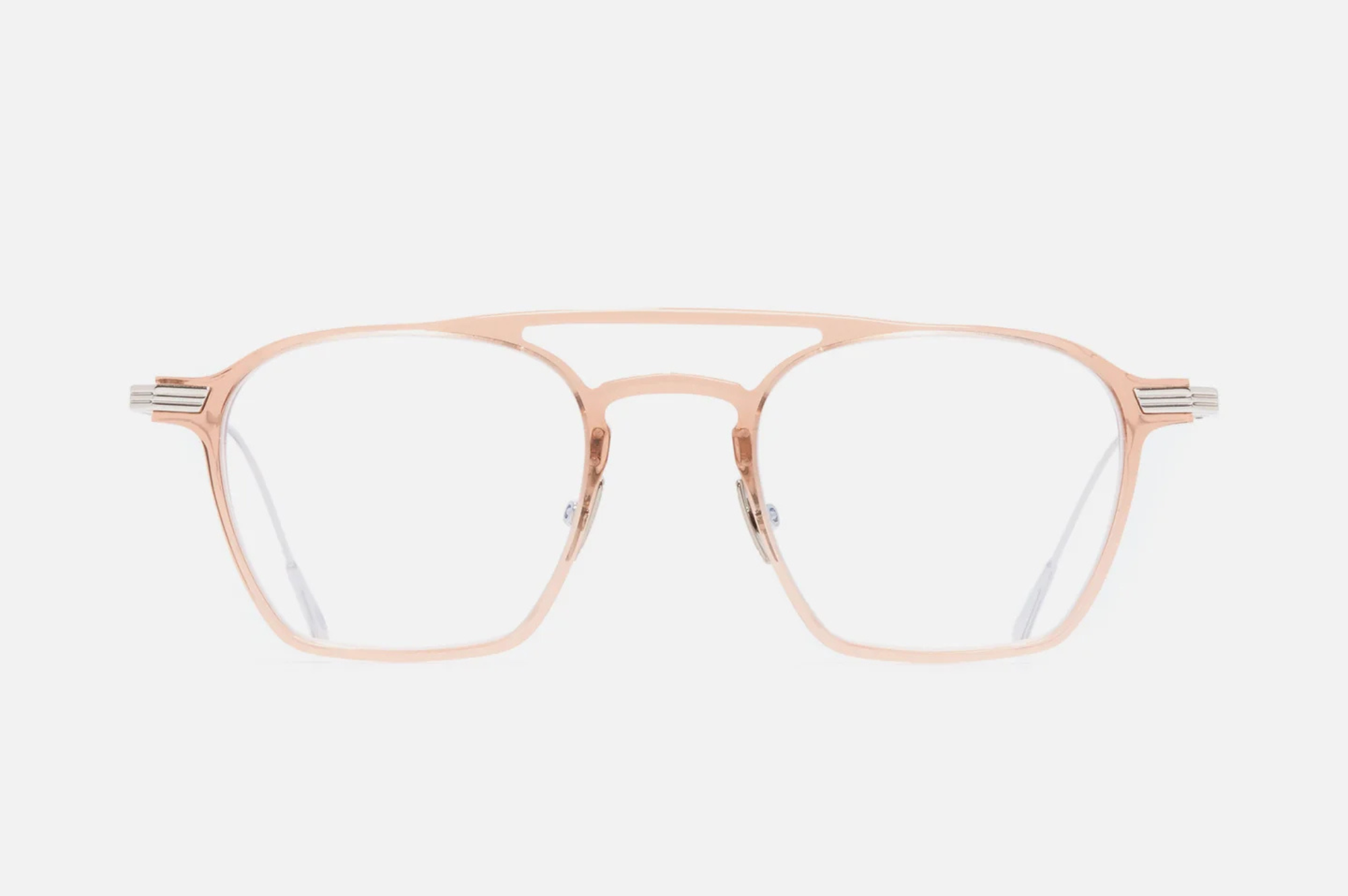 Occhiali da vista Cutler And Gross 0009 Peach on 18K Rhodium