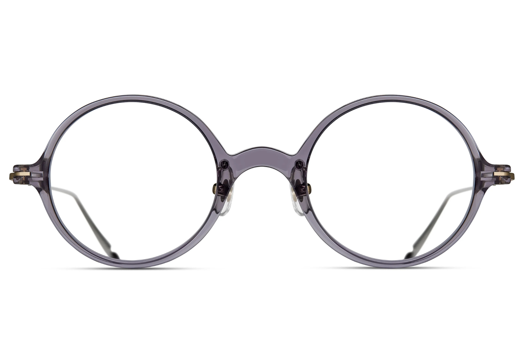 Occhiali da vista MATSUDA M2054 Light Blue Crystal - Brushed Pale Gold