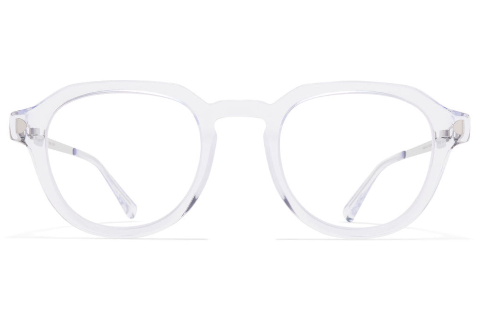 Occhiali da vista MYKITA ALBERT C72-Limpid Shiny Silver
